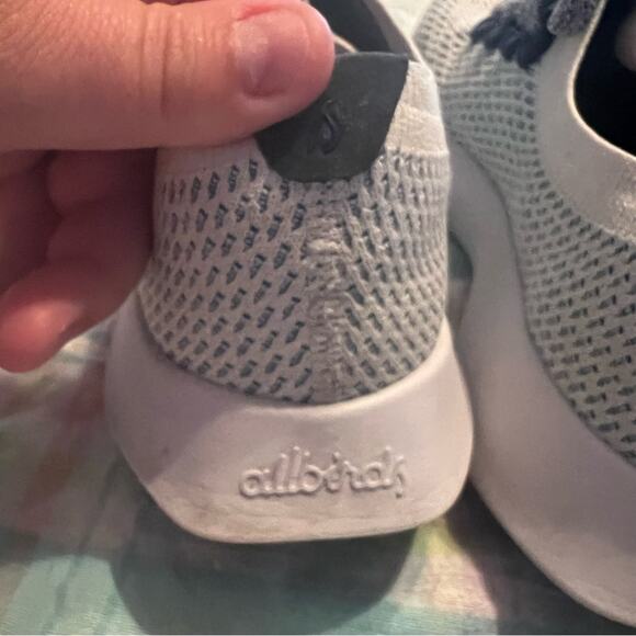 Allbirds Tree Dasher 1 Running Shoes Women’s Size 7.5 Geyser Light Blue - Picture 10 of 13